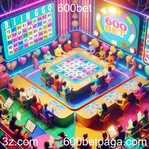 Bingo: A Diversão das Cartelas na 600bet